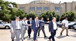 وزير الثقافة يتفقد عددا من المواقع الثقافية بساحة دار الأوبرا 