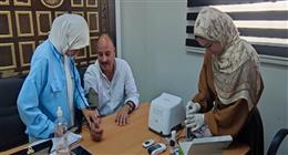 فحص طبي لـ350 موظفا بـ«تعليم المنيا» ضمن مبادرة 100 يوم صحة