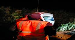 مصرع زوجين وإصابة طفلهما في انقلاب سيارة ملاكي بالبحيرة
