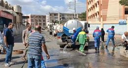 محاكاة لمواجهة الأمطار والسيول خلال الشتاء في كفر الشيخ