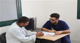 جامعة المنيا توقع الكشف الطبي على 650 مواطنًا خلال قافلة بقرية جلال الشرقية