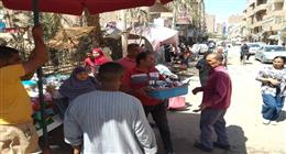 تحرير 89 محضر إشغال في حملة مكبرة بمركز ملوي بالمنيا