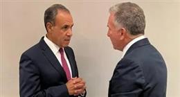 وزير الخارجية يناقش مع المبعوث الأمريكي للشرق الأوسط تطورات الأوضاع في غزة 