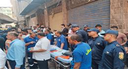 مشاهد إنسانية دامية في حريق مصنع المحلة