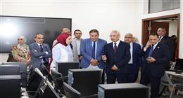 افتتاح سبعة معامل متطورة بكليتي الحاسبات والعلاج الطبيعي بجامعة المنيا الأهلية 