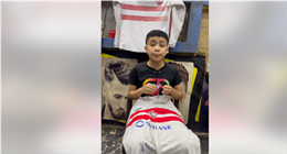 رسالة من طفل زملكاوي كفيف تهز القلعة البيضاء قبل القمة.. ماذا طلب من اللاعبين؟