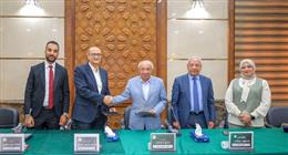 نقيب المهندسين يوقع بروتوكولا مع «هندسة المنصورة» لدعم تدريب الشباب