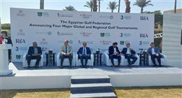 بدء المؤتمر الصحفي لاتحاد الجولف المصري للإعلان عن تنظيم بطولات عالمية جديدة