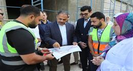 محافظ الشرقية يتابع معدلات التنفيذ بمستشفى أبو كبير المركزي الجديد