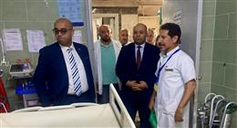 وكيل وزارة الصحة بالإسكندرية يتفقد مستشفى برج العرب