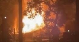 انتداب المعمل الجنائي لفحص أسباب حريق شقة في المعادي