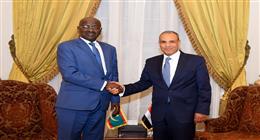 وزير الخارجية يبحث مع نظيره الموريتاني ضرورة وقف العدوان على قطاع غزة