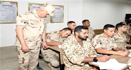 الفريق أحمد خليفة يتفقد المنظومة التعليمية بالمعاهد العسكرية التخصصية لضباط القوات المسلحة بالكيان العسكري