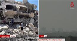قصف الأبراج السكنية بغزة.. الاحتلال الإسرائيلي يدفع المدنيين للنزوح جنوبا