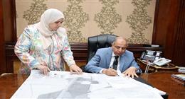 محافظ المنيا يعتمد المخطط التفصيلي لمدينة ملوي