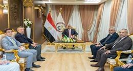 وزير الإنتاج الحربي يستقبل السفير الإيطالي لبحث تعزيز التعاون المشترك في مجالات التصنيع العسكري والمدني