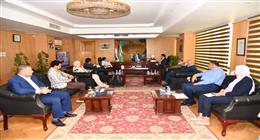 محافظ الفيوم يبحث تحديث الهيكل التنظيمي بالديوان العام والوحدات المحلية
