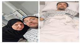 زوج ميار الببلاوي يكشف لـ«الوطن» تطورات حالته الصحية بعد إصابته بجلطة في القلب