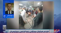 مدير مستشفيات جامعة بنها: اقتحام مواطن للاستقبال بدراجة نارية تصرف غير مقبول