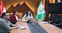 نائب محافظ الجيزة تشارك في اجتماع اللجنة المنظمة لمعرض التمور المصرية   