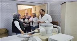 وكيل «صحة الفيوم» توجه بإصلاح جهاز أشعة مٌعطل بمستشفى الحميات خلال 48 ساعة