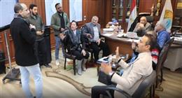 رئيس مياه المنيا يعتمد وثيقة «سياسة الأزمات» بحضور رئيس غرفة الطوارئ بـ«الإسكان»