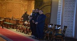 الصور الأولى لعزاء والدة المخرج حسني صالح.. أشرف زكي أبرز الحضور 
