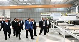 رئيس الوزراء يفتتح أول مصنع في مصر لإنتاج أرضيات «SPC» بـ8 ملايين دولار
