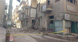 محافظ القليوبية يوجّه بتشكيل لجنة هندسية لمعاينة انهيار جزئي في عقار ببنها