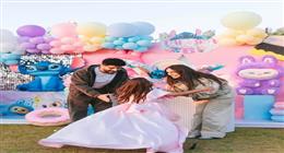 حمدي الميرغني يحتفل بعيد ميلاد ابنته تمارا