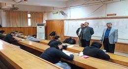 قيادات كلية التكنولوجيا والتعليم بجامعة العاصمة تتابع سير الامتحانات..صور