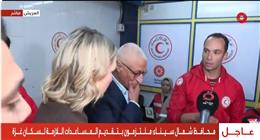 الهلال الأحمر يجهز كرفانات وخيام لتوفير بيئة مناسبة للمتضررين في غزة