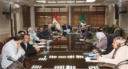 محافظ القليوبية يترأس اجتماعا لتحديث المخطط الاستراتيجي العام لمدينة الخصوص