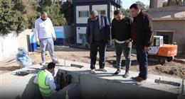 ضمن «حياة كريمة».. رئيس «مياه المنيا» يوجه بسرعة تشغيل محطة الأشمونين