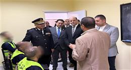 النيابة العامة تجري تفتيشا لمركز إصلاح وتأهيل جمصة (1)
