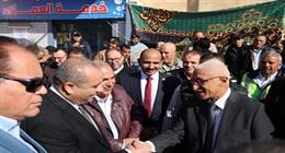 محافظ شمال سيناء يضع حجر أساس تطوير محطة الصرف الصحي الرئيسية بالعريش