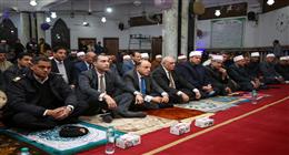 محافظ كفر الشيخ يشهد الاحتفال بليلة الإسراء والمعراج في مسجد الفتح