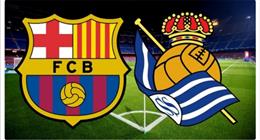 القنوات الناقلة لمباراة برشلونة وريال سوسيداد في الدوري الإسباني الليلة