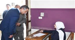 محافظ الفيوم يتفقد عددًا من لجان امتحانات الشهادة الإعدادية 2026