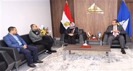 محافظ دمياط يبحث مع مساعد وزير الصحة دعم خطط تطوير الخدمات الطبية
