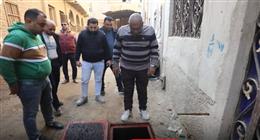 رئيس مياه المنيا يواصل جولاته بتفقد وصلات الصرف الصحي بمركز مغاغة 