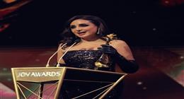 أنغام تفوز بجائزة الفنانة المفضلة في Joy Awards