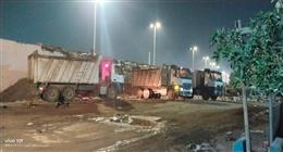 رفع 600 طن مخلفات من الطريق الدائري بمنطقة أرض اللواء في العجوزة