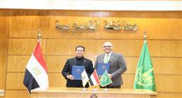 محافظ القليوبية ورئيس جامعة بنها يوقعان بروتوكول تعاون لتحقيق التنمية المستدامة