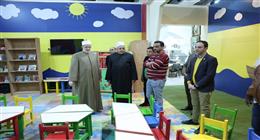 وكيل الأزهر ورئيس قطاع المعاهد يتفقدان جناح المشيخة بمعرض القاهرة الدولي للكتاب