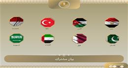 بيان مشترك من وزراء خارجية مصر و7 دول بشأن تدهور الوضع الإنساني في غزة 