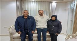 وفد الاتحاد المصري للغوص يزور أسرة الراحل يوسف محمد لتقديم واجب العزاء