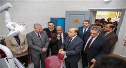 محافظ كفرالشيخ يفتتح أقساماً جديدة دعمًا للتحول الرقمي في مستشفى حميات دسوق
