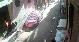 بطولة في لحظة خطر.. مدرس يخاطر بحياته لمنع انفجار أنبوبة غاز بالمنوفية