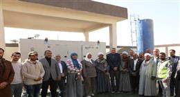 محافظ أسوان يطلق التشغيل التجريبي لمحطة الحجز بحري بتكلفة 250 مليون جنيه